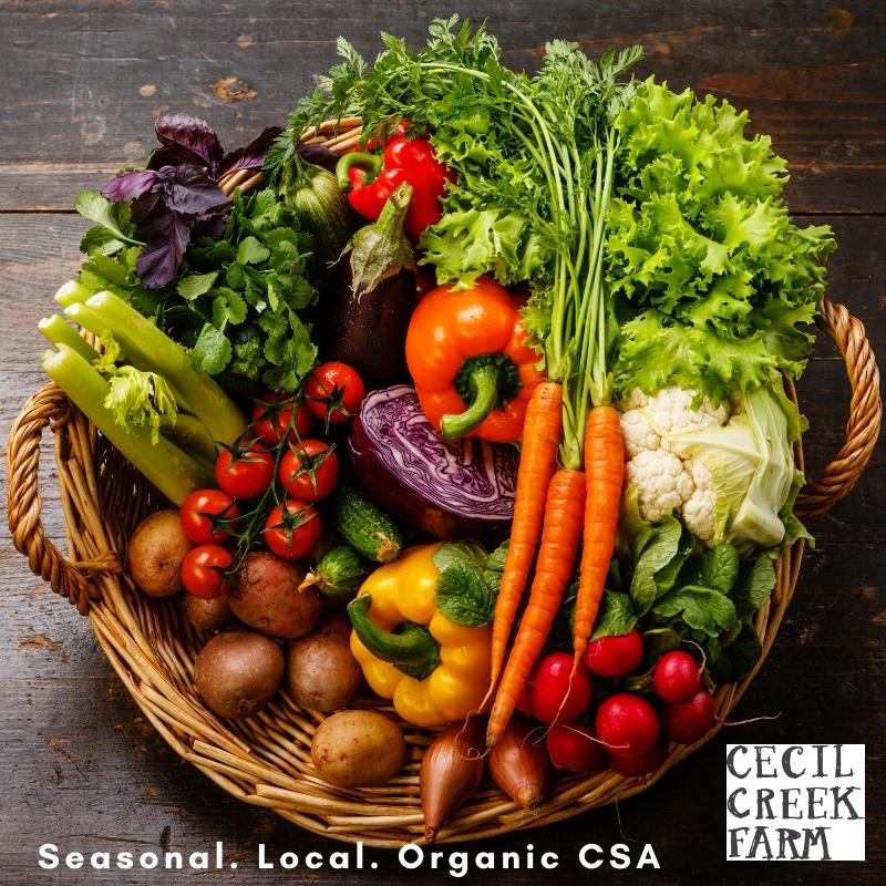 2025 CSA Organic Veggie Share