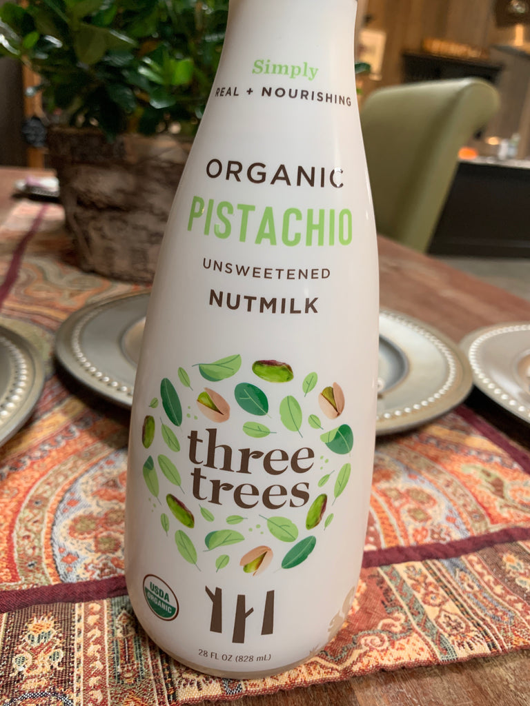 Milk, Three Trees Organic Pistachio Milk, unsweetened  28oz