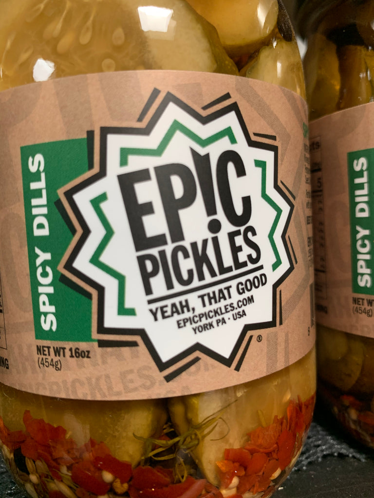 Epic Pickles, Spicy Dills, pint