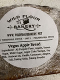 Bakery, Wild Flour Bakery, Vegan Apple Bread, individually wrapped slice