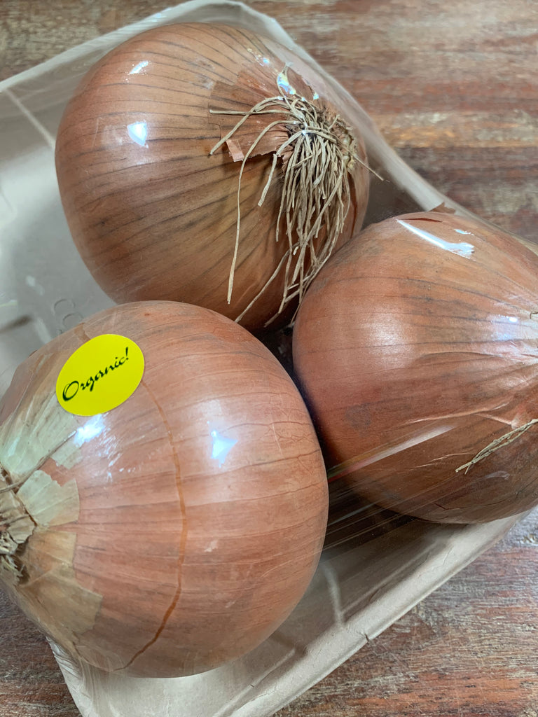Produce, Grateful Harvest Yellow Onion, 3 pack