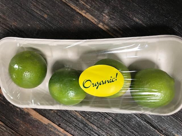 Fruit, Grateful Harvest Organic Limes, 3 pack